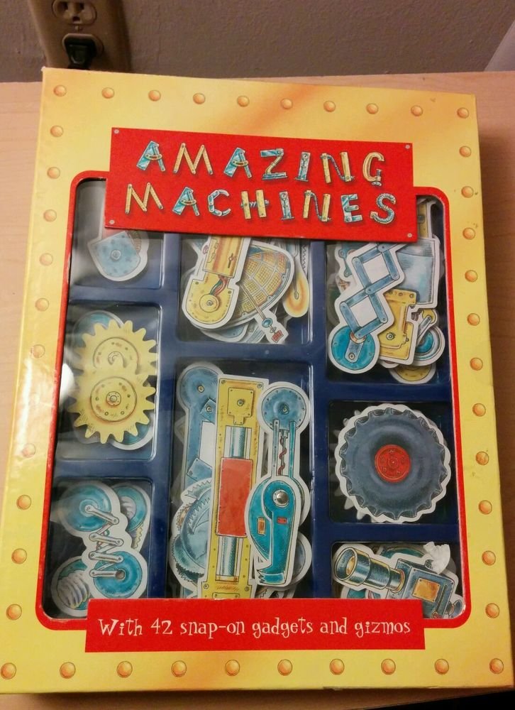 Amazing machines, 42 snap on gadgets Crafts & How-To, English, Hardcover, Pic