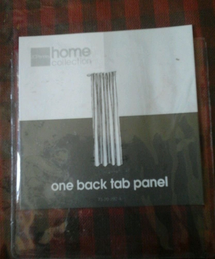 Jcpenney catalog Home Collection One Back tab Panel 84inc Length