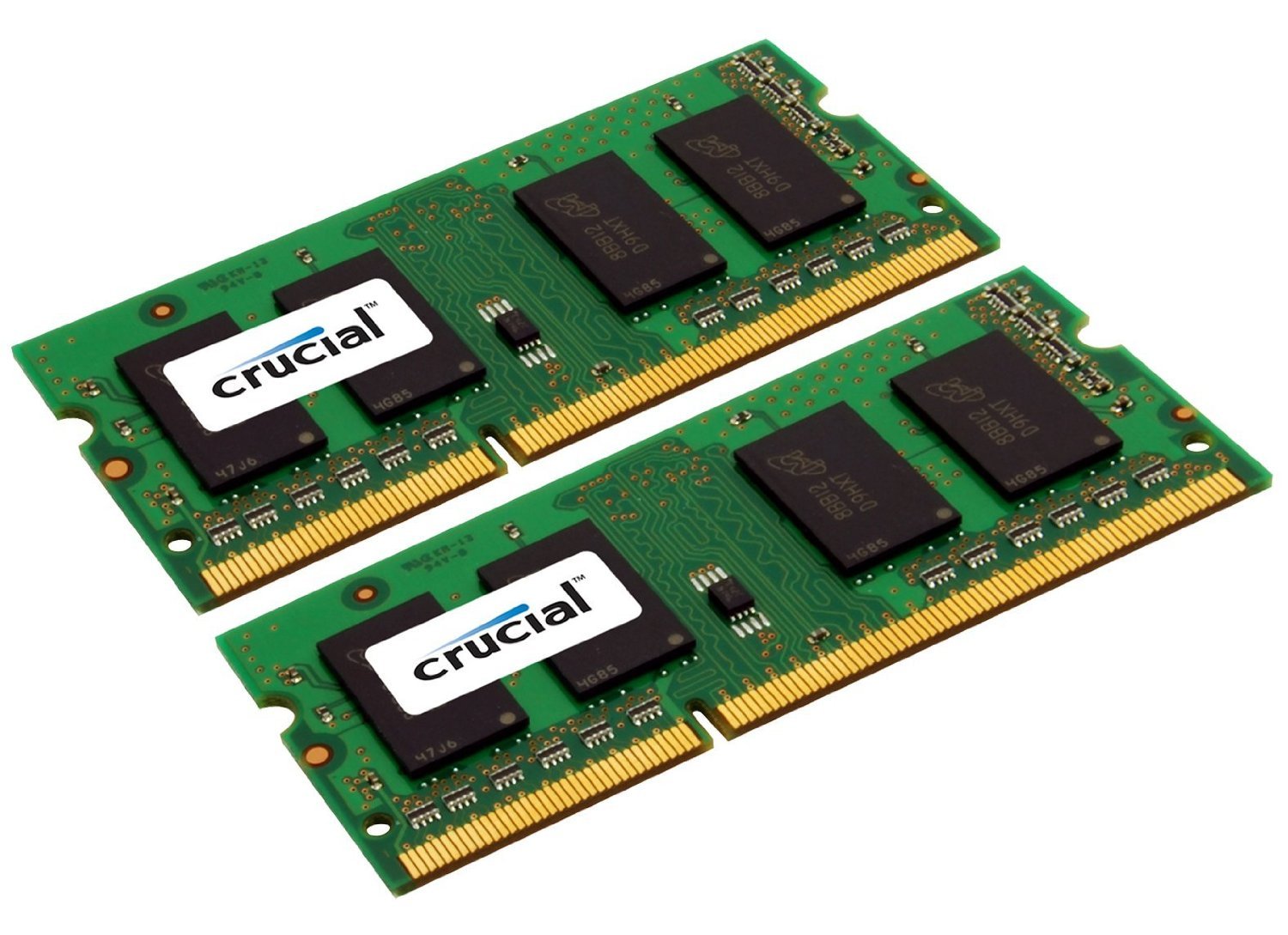 Crucial 16GB Kit (8GBx2) DDR3/DDR3L-1600 MHz (PC3-12800) CL11 204-Pin SODIMM Memory