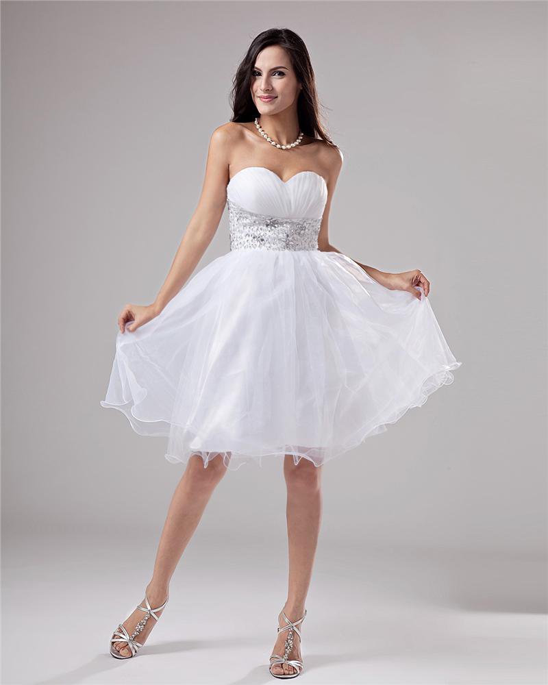Yarn Pleated Applique Beading Sweetheart Thigh Length Little Black Cocktail Dress