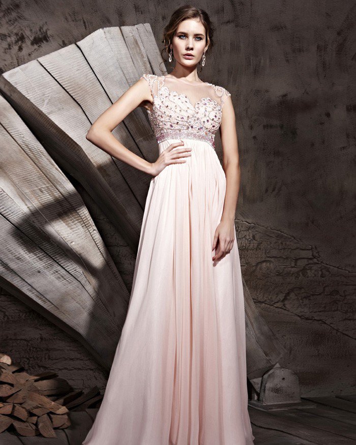 Tencel Charmeuse Tulle Lady Sleeveless Evening Dresses