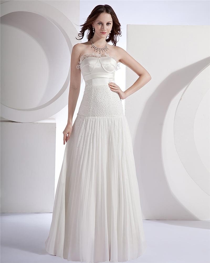 Sweetheart Floor-length Sleeveless Tulle Chiffon Celebrity Prom Prom Dress