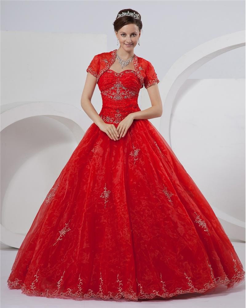 Ball Gown Satin Princess A Line Bridal Wedding Prom Dress Gown
