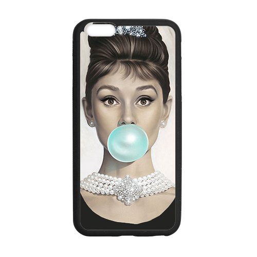Audrey Hepburn Tiffany Blue Bubble Case for iPhone 6 Plus