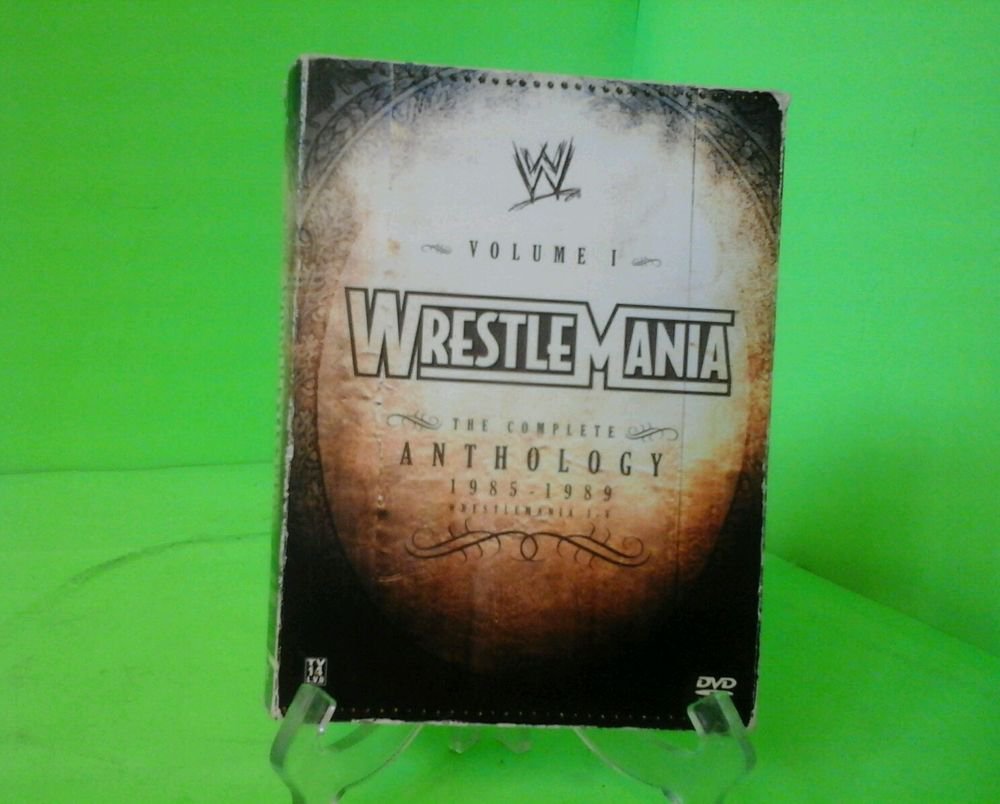 wwe - Wrestlemania Anthology: Vol. 1 (DVD, 2005, 5-Disc Set) (DVD, 2005)