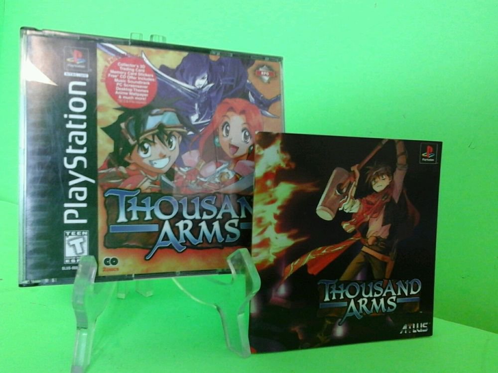 Playstation Thousand Arms ( PlayStation 1, PS1) Complete FAST FREE SHIPPING