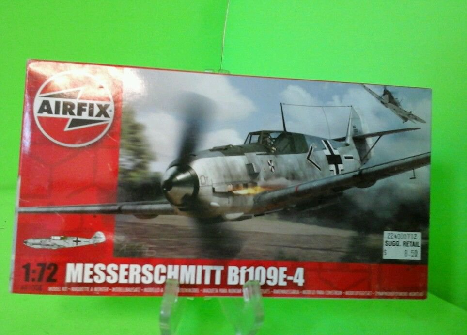 Airfix 1/72 Messerschmitt Bf 109E-4 aircraft 01008 FAST SHIPPING