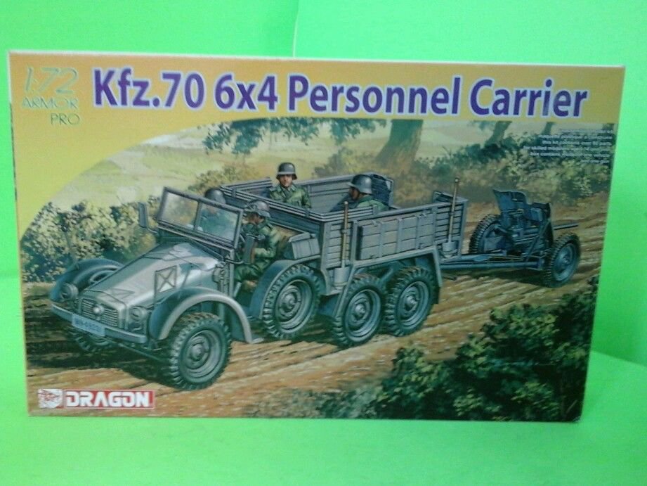 Dragon 1/72 7377 WWII German Kfz.70 6x4 Personnel Carrier