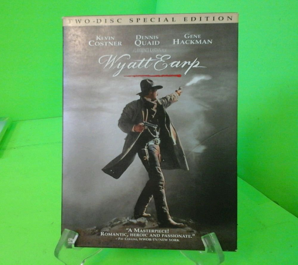 Wyatt Earp (DVD, 2004, 2-Disc Set, Special Edition) Kevin Costner