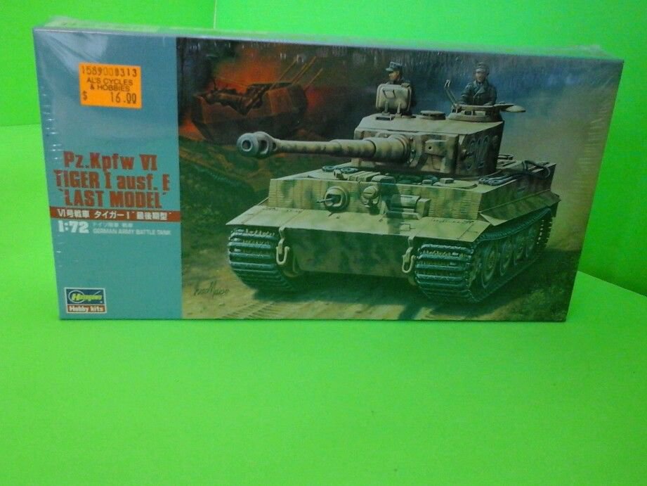 1/72 HASEGAWA 31136 Pz.Kpfw VI Tiger I Ausf.E Last Model BRAND NEW SEALED