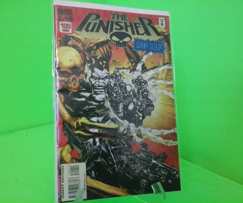 The Punisher #100 1987 Volume Marvel newstand version FAST FREE SHIPPING
