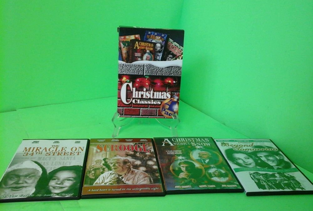 Christmas Classics - 4-Pack (DVD, 2006, 4-Disc Set) FAST FREE SHIPPING 4 movies
