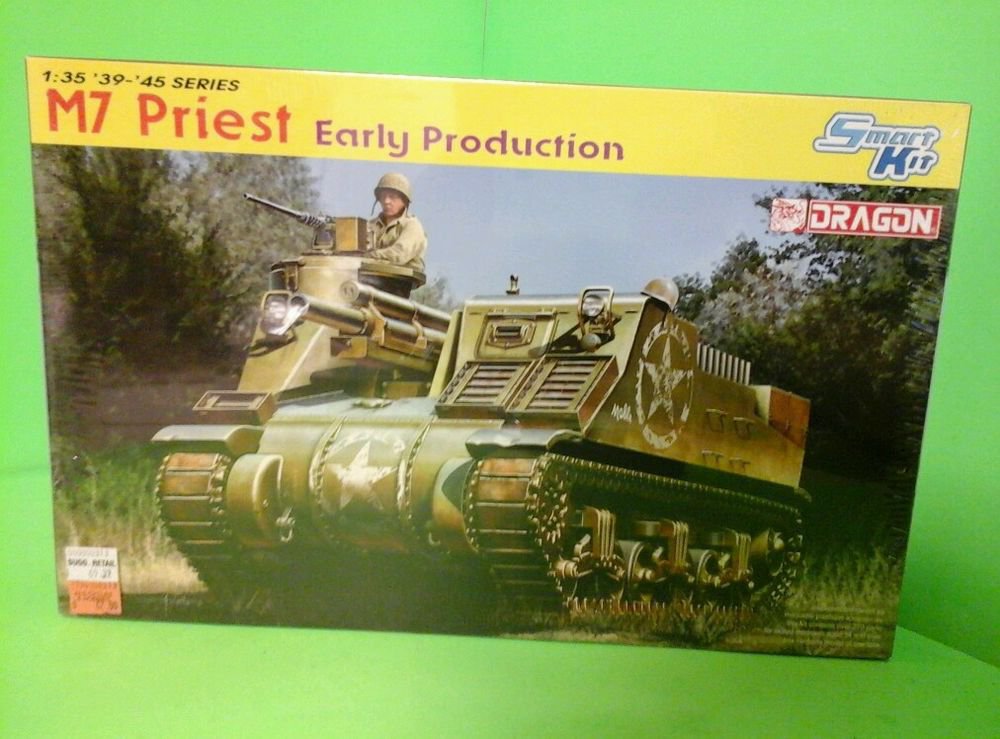 Dragon 1/35 6627 M7 PRIEST EARLY PRODUCTION FACTORY SEALED BOX!