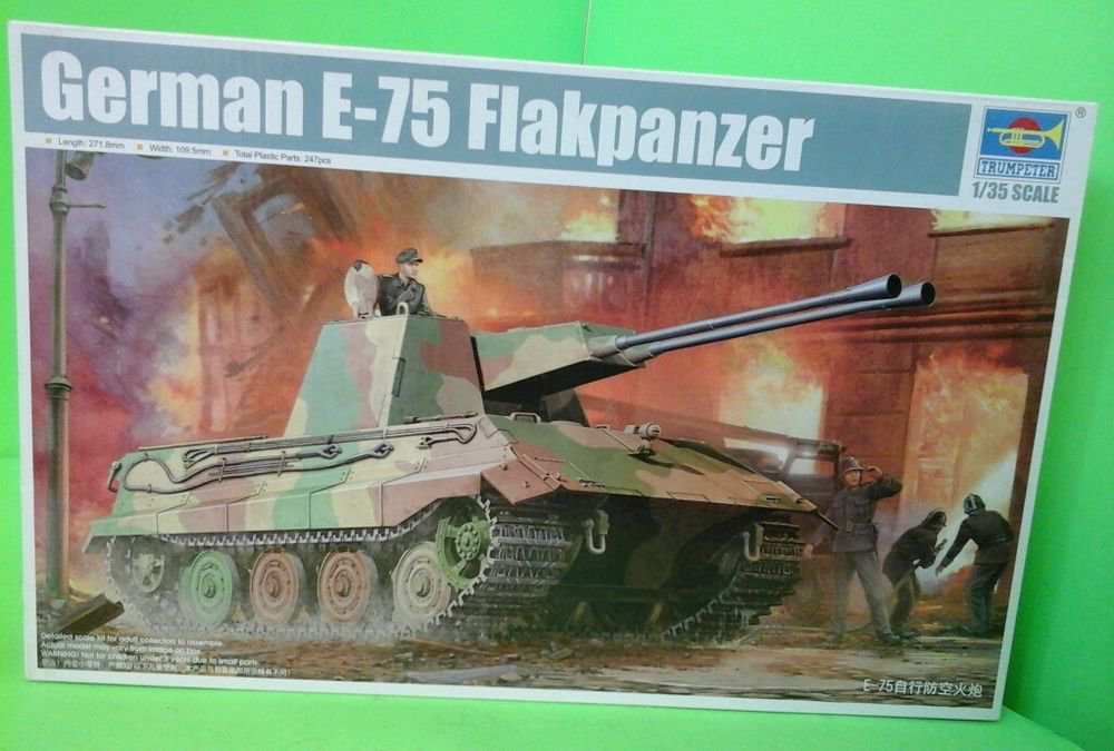 Trumpeter 1/35 E-75 Flakpanzer #01539 #1539 FAST SHIPPING