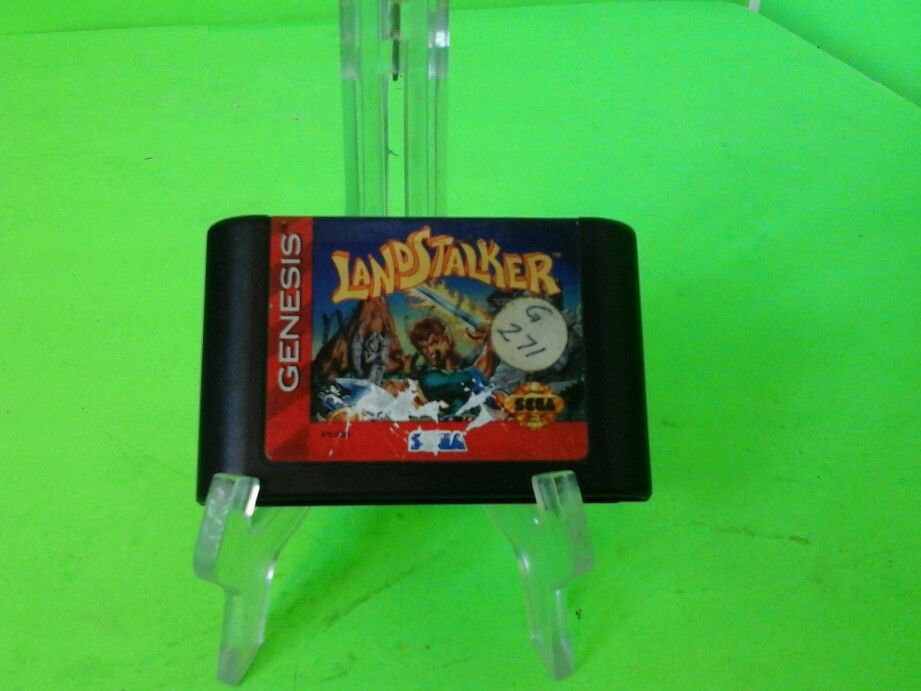 Landstalker Sega Genesis Loose Fun Classic Rare Tested Works! HTF!