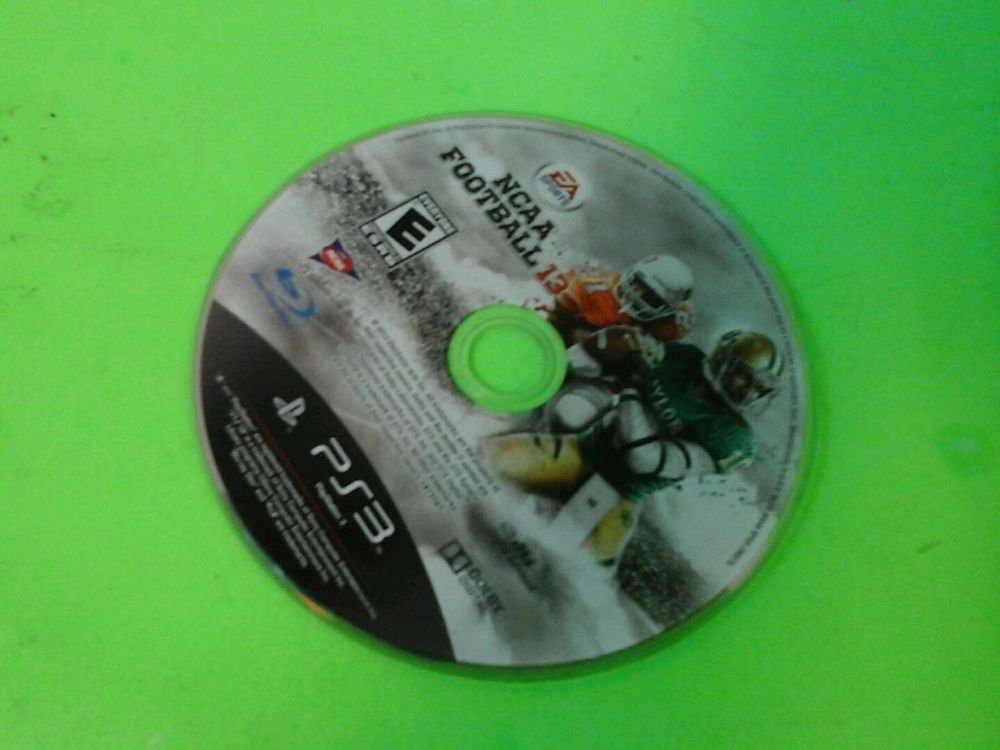 NCAA Football 13 PS3 (Sony Playstation 3, 2012) disk only