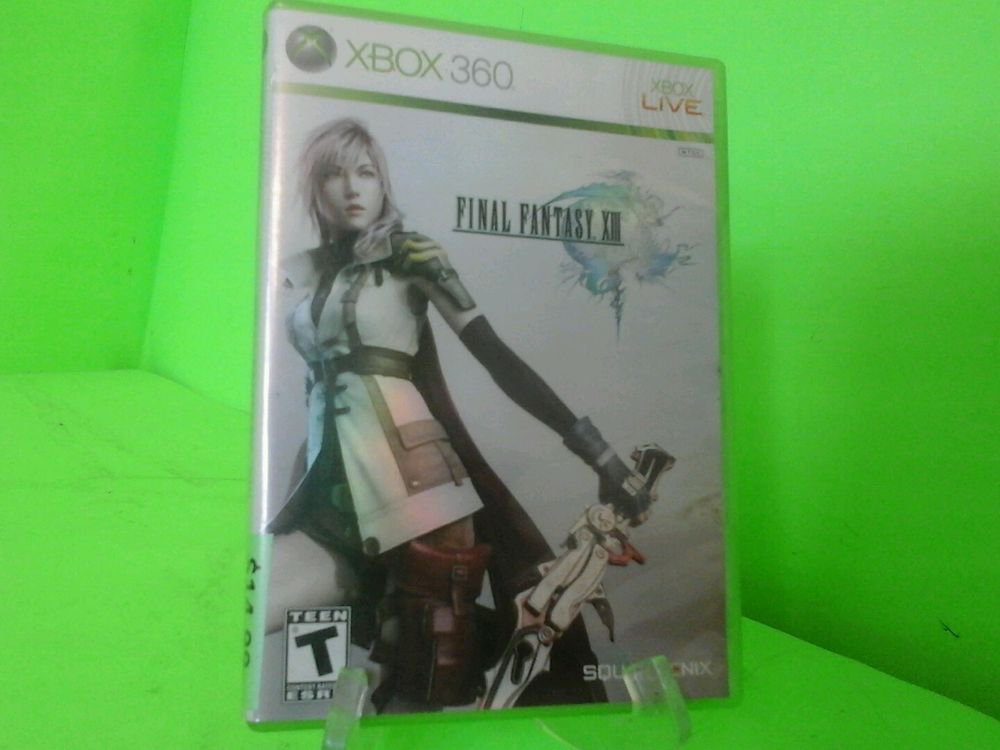 Final Fantasy XIII (Microsoft Xbox 360, 2010) Complete FAST FREE SHIPPING