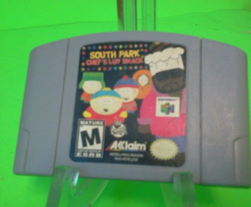 South Park: Chef's Luv Shack N64 (Nintendo 64, 1999) TESTED WORKS FREE SHIPPING
