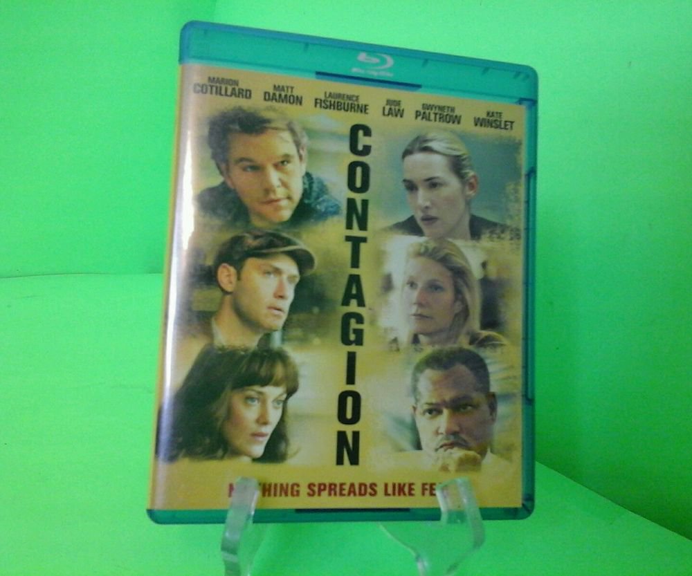 Contagion Blu-ray/DVD 2-Disc Set Digital Copy UltraViolet FAST FREE SHIPPING