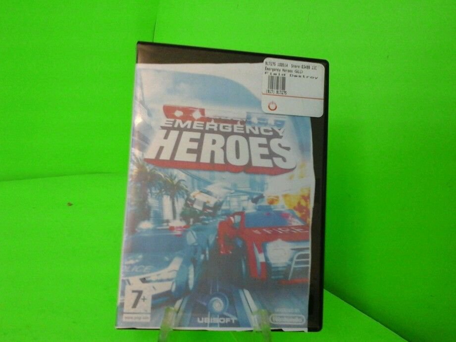 Emergency Heroes (Wii, 2008) FAST FREE SHIPPING