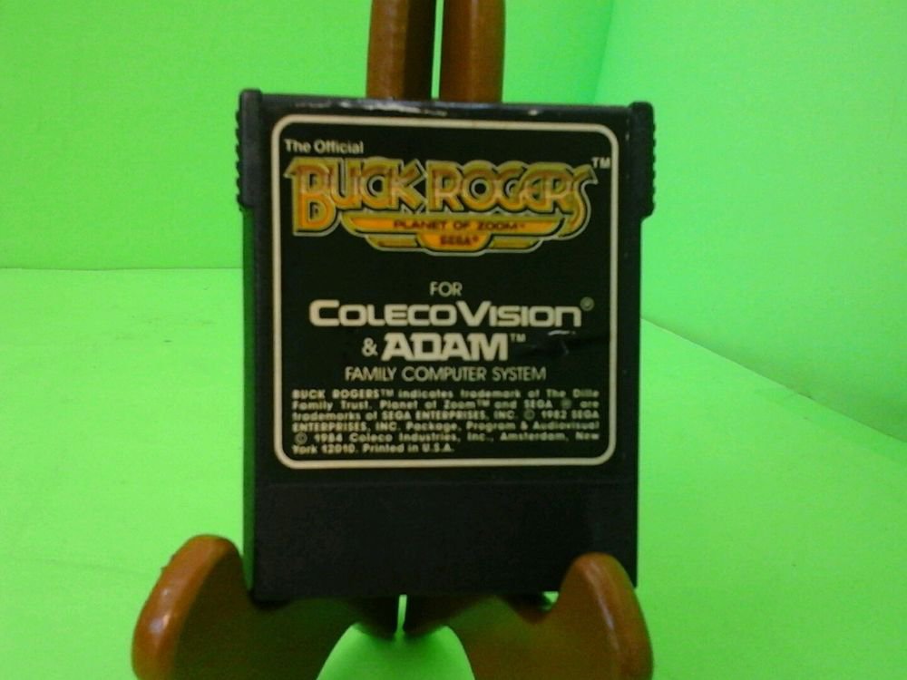 Buck Rogers Planet of Zoom Coleco Colecovision TESTED WORKING FREE SHIPPING