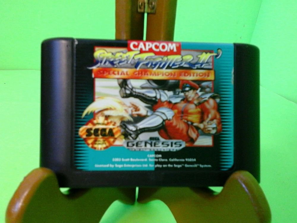 Capcom Street Fighter II 2 Sega Genesis Special Champion Edition FREE SHIPPING
