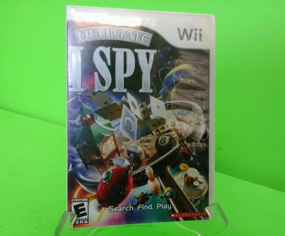 ULTIMATE I SPY (Wii, 2008) NINTENDO Wii FAST FREE SHIPPING
