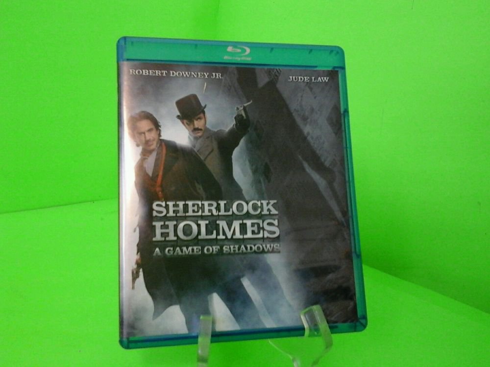 Sherlock Holmes: A Game of Shadows (Blu-ray Disc, 2012) FAST FREE SHIPPING