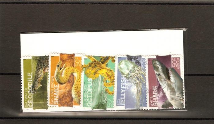 recent 2006 Australia dangerous Australians stamp set