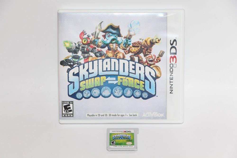 Nintendo 3DS Skylanders Swap Force GAME and Holder Only - SHIPS SAME DAY