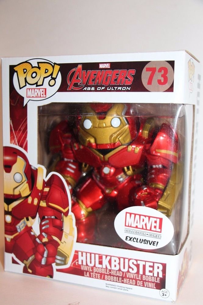EXCLUSIVE 6â MARVEL Iron Man Hulkbuster Funko Pop! Avengers Ultron Shipping NOW!