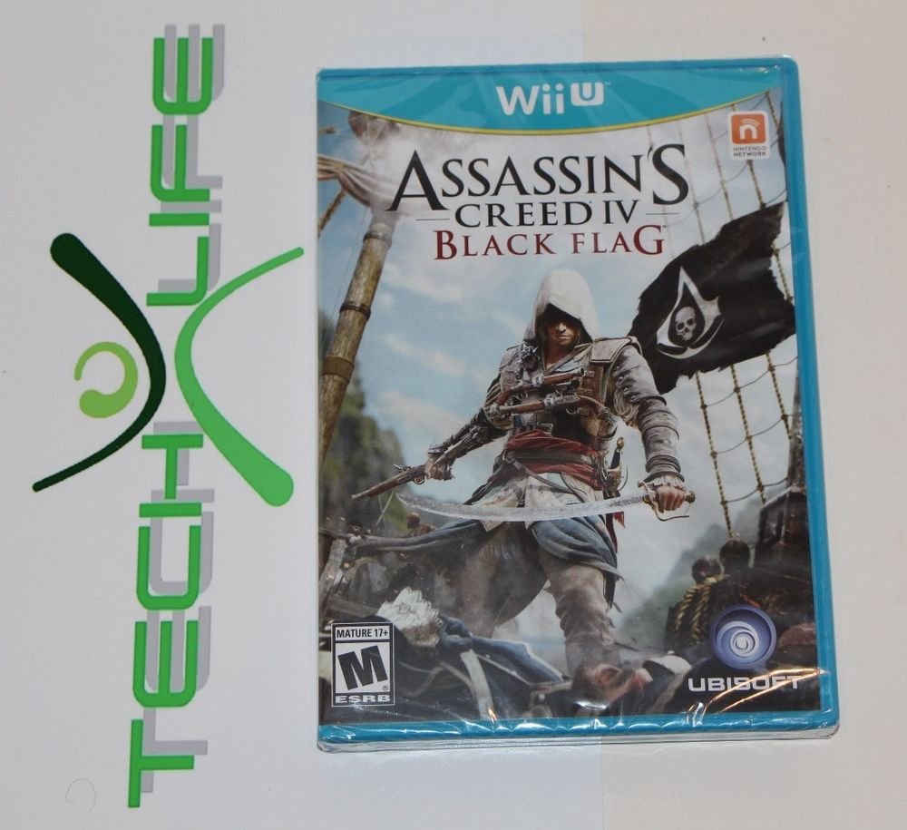 Wii U Assassin's Creed IV 4 : Black Flag NEW FACTORY SEALED - US Version