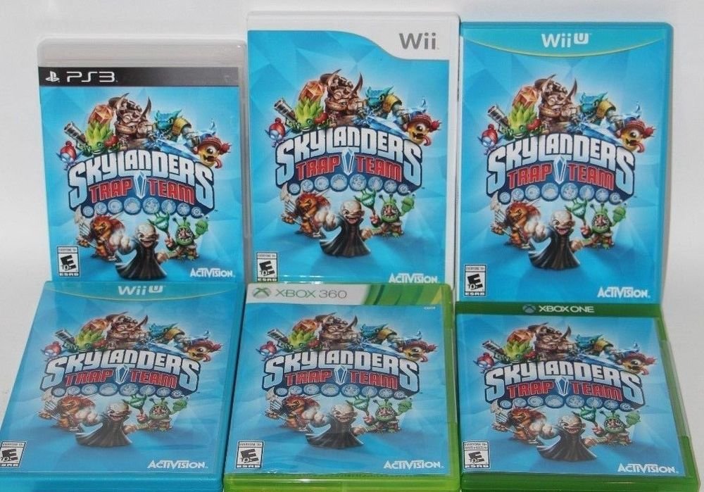 Skylanders Trap Team Game Only YOU PICK! PS3 Xbox ONE Xbox 360 Wii U Wii