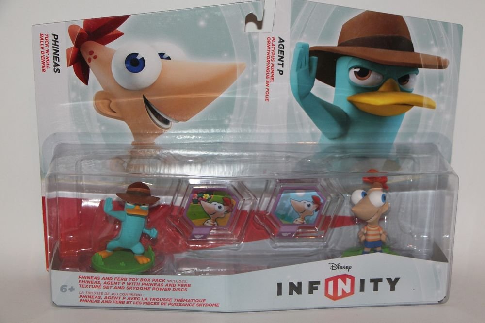 Disney Infinity 1.0 Phineas and Ferb Agent P Playset Ships Same Day New Sealed!