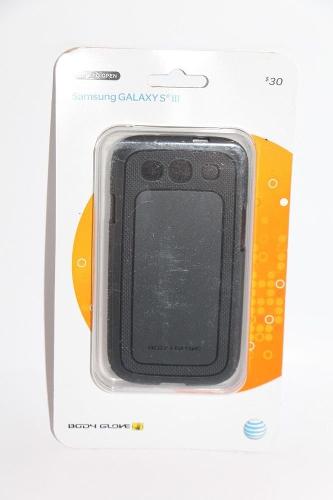 Body Glove Dimensions Gray Antimicrobial Gel Case Samsung Galaxy S III 3 NEW