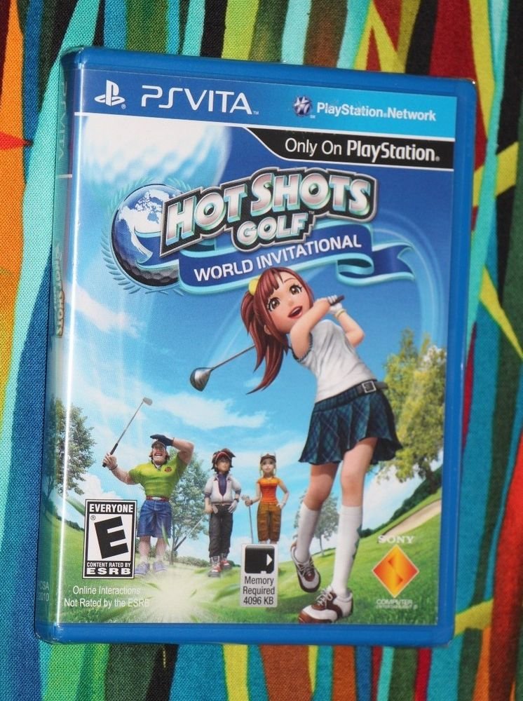 Playstation VITA PSVITA HOT SHOTS GOLF: WORLD INVITATIONAL New Ships Same Day!