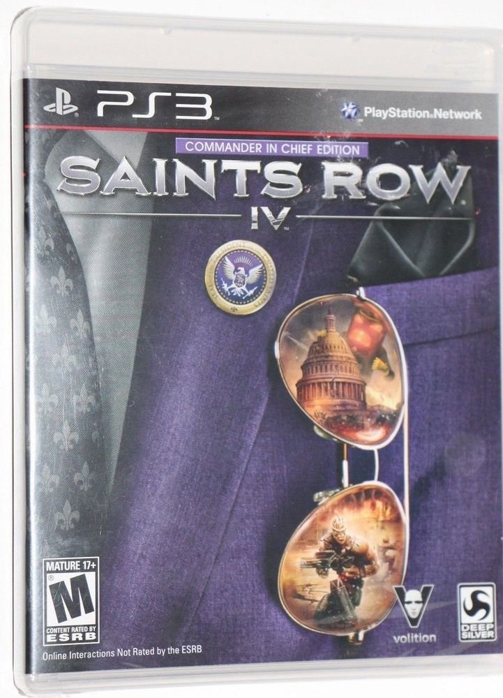 Playstation 3 PS3 Saints Row IV: Commander in Chief Edition New SHIPS SAME DAY
