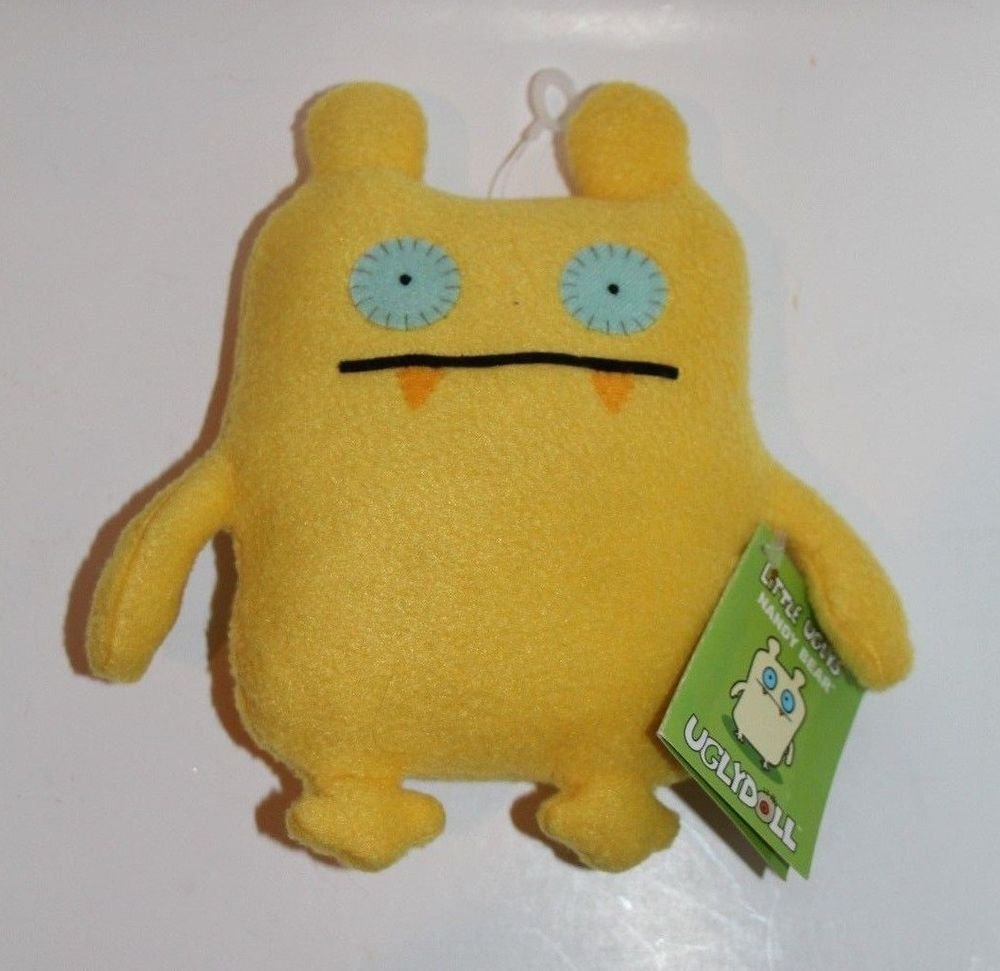 UGLY DOLL Gund NANDY BEAR Yellow NEW with tags