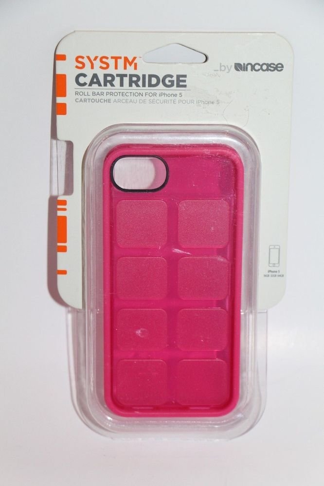 iPhone 5 Incase SYSTM CARTRIDGE Pop Pink Phone Case SY10044 NEW