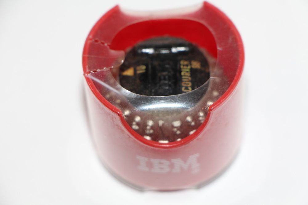 OEM IBM ELEMENT SELECTRIC III 10 SOLID TRIANGLE COURIER 96 Typing Ball SEALED!