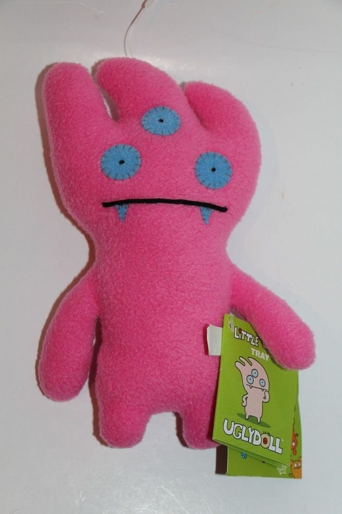 UGLY DOLL Gund Little Uglys TRAY pink 7" NEW with tags