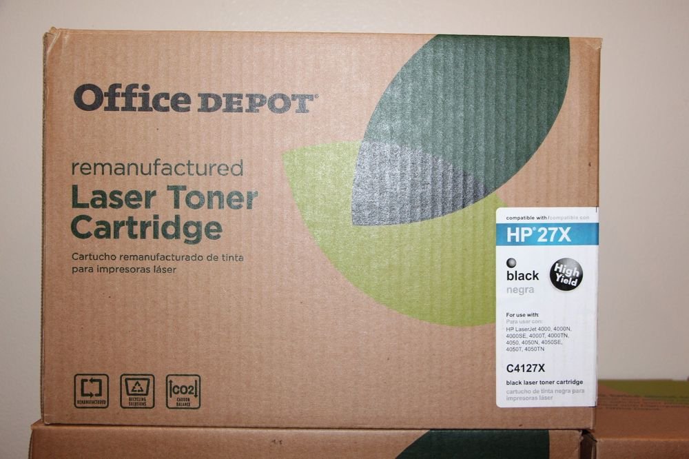 Office Depot Remanufactured laser Toner Cartridge HP 27X Black High Yield C4127X