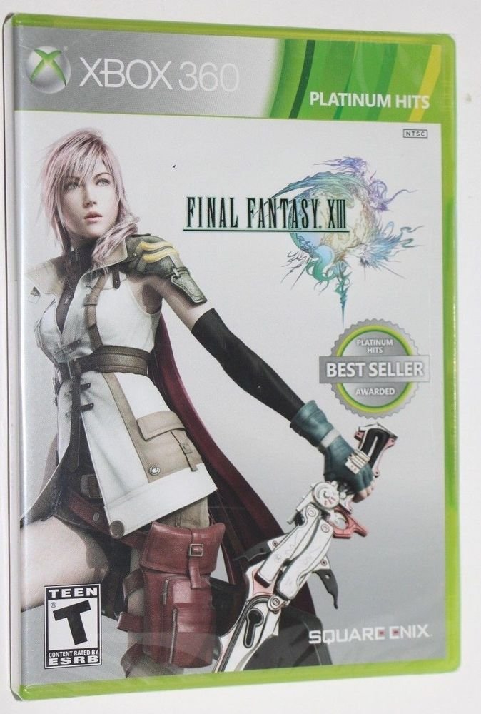 Xbox 360 Final Fantasy XIII 13 NEW SEALED SHIPS SAME DAY SQUARE ENIX