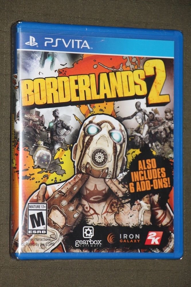 Playstation VITA PSVITA BORDERLANDS 2 New Ships Same Day!