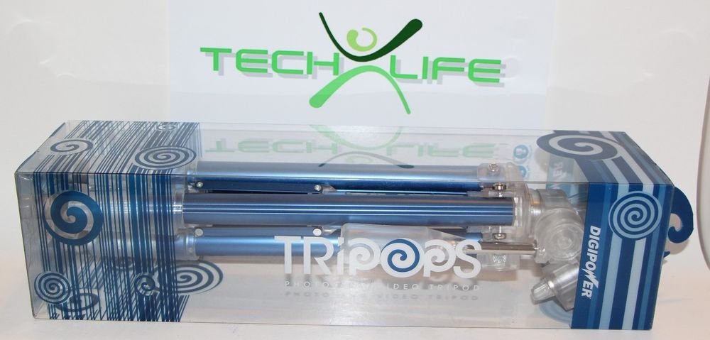 Tripops Camera and Camcorder Tripod DARK Blue 44" TP-TR47DBL NEW SHIPS SAME DAY