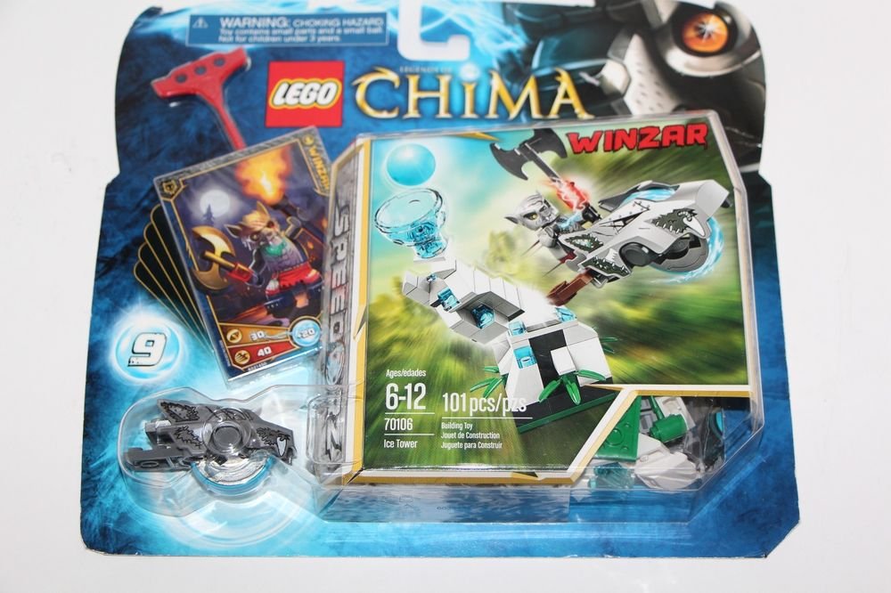 Lego LEGENDS OF CHIMA Speedorz Winzar Ice Tower (70106)