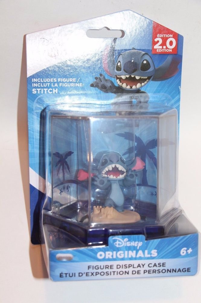Disney Infinity 2.0 Originals Stitch FIGURE & DISPLAY CASE COLLECTABLE Box SHIP