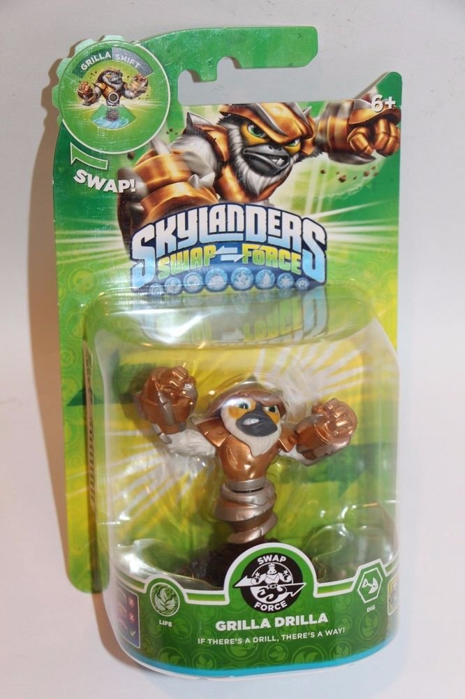Skylanders Swap Force TRAP TEAM Grilla Drilla NEW SEALED Ships Same Day