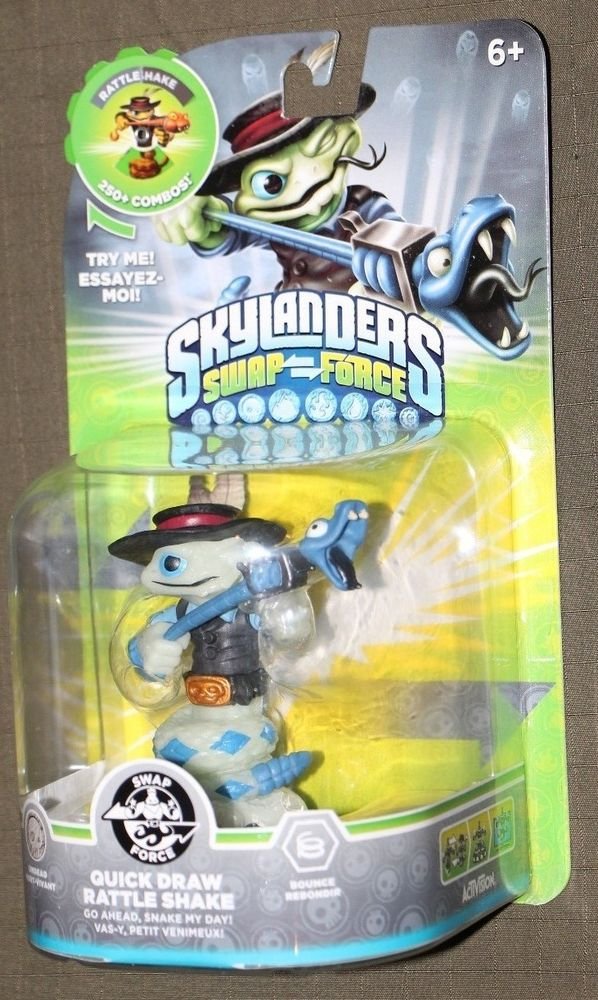 Skylanders Swap Force Quick Draw Rattle Shake Variant Ships Same Day IN A BOX!