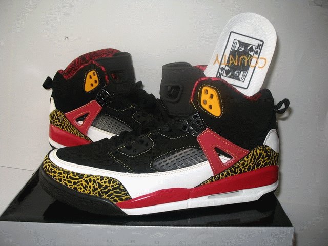 Air Jordan Spike - Black/Yellow/White/Red
